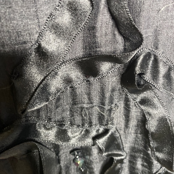 Tan Chho Vintage Evening Jacket Womens Plus 1X Coc - Picture 8 of 11